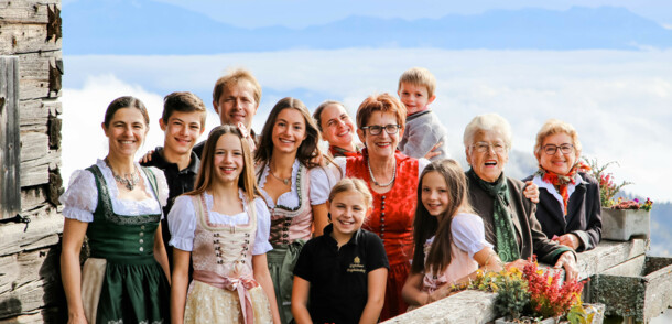     The Skorianz family at the Gipfelhaus Magdalensberg 